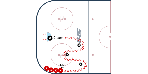 Cornell Under-Handling With Shot