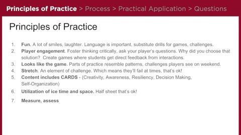 Practice Planning Tips