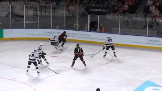 Punch Jam by Coyotes Forward Creates Space