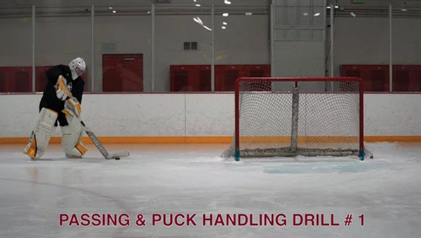  Passing & Puck Handling Drill # 1
