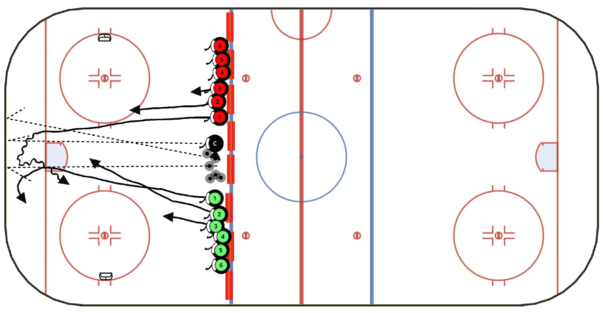 1 vs 1 Multiple games - Third Ice Station