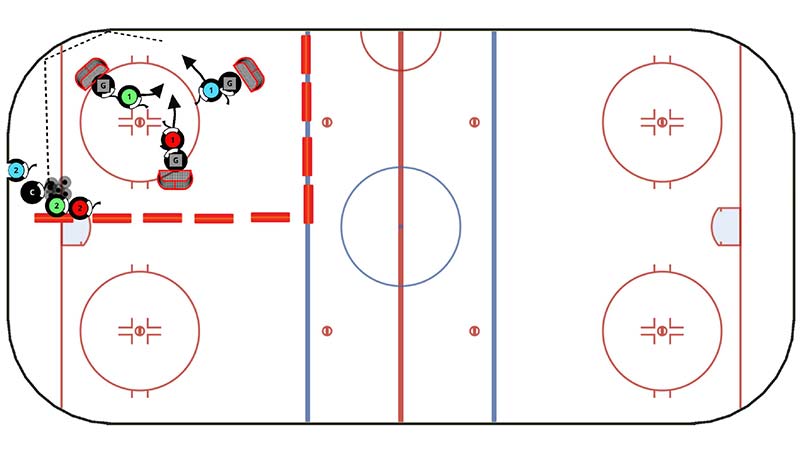 1 vs 1 vs 1 - Sixth Ice Station