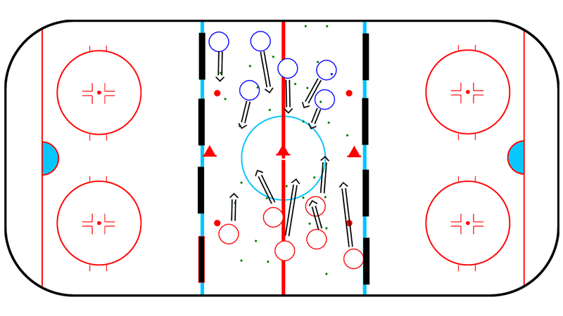 Dodge Ball with Tennis Balls - Third Ice Station