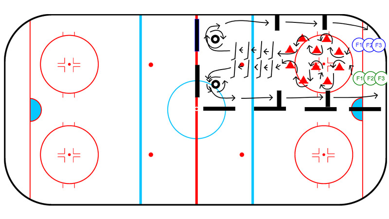 Quarter Ice Obstacle Course #1 