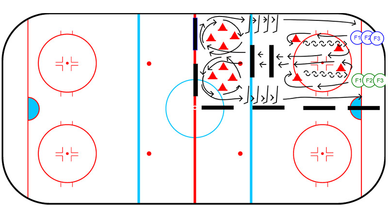 Quarter Ice Obstacle Course #2