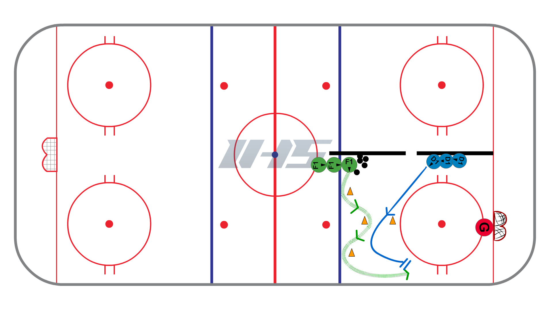 Quarter Ice Angle 1 vs 1
