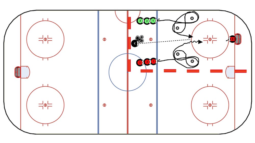 Quarter Ice Puck Race #2