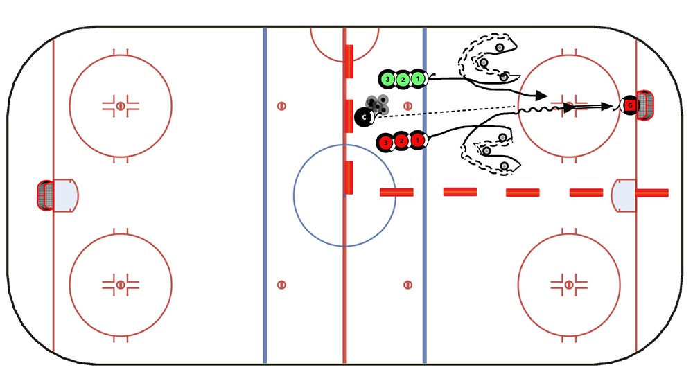 Quarter Ice Puck Race #7